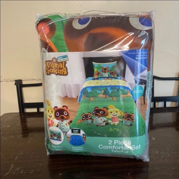 Animal Crossing New Horizons Kids  Bedding Comforter and Sham Set - Picture 2 of 11